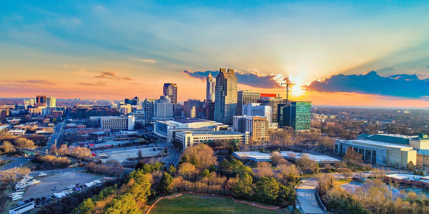background of Raleigh / Durham, NC