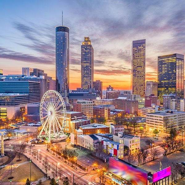 background of Atlanta, GA (ATL)