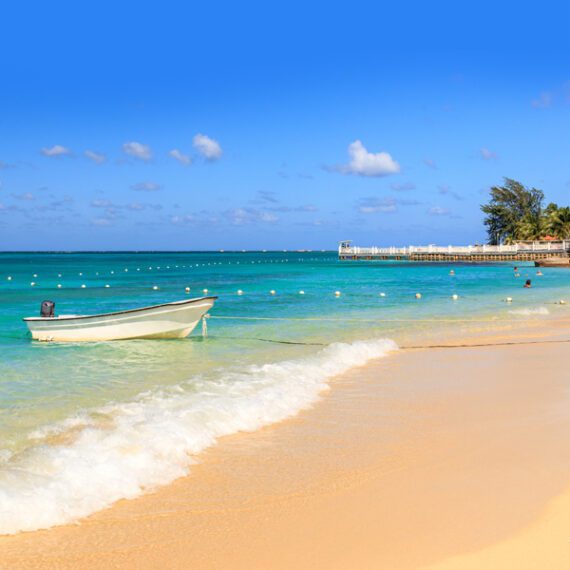 background of Montego Bay, Jamaica (MBJ)