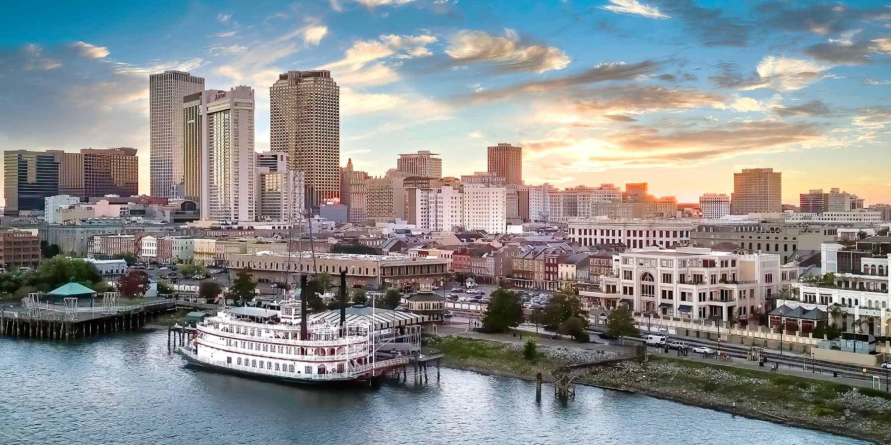 background of New Orleans, LA