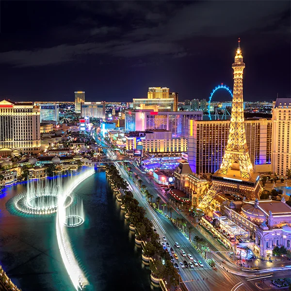 background of Las Vegas, NV (LAS)